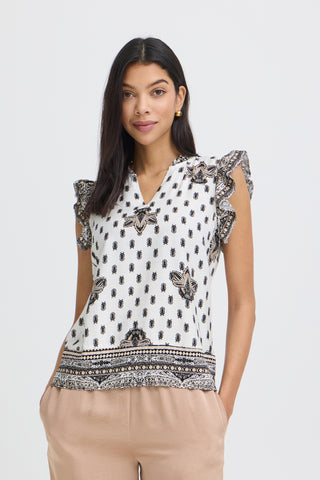 B Young Ikaia Boho Blouse