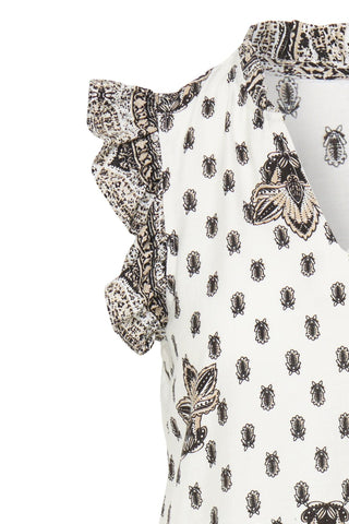 B Young Ikaia Boho Blouse