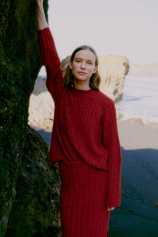 B Young Marianne Rib Jumper