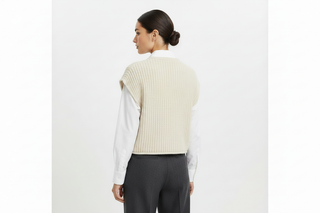 b.young Norma Sleeveless Knit Back in Birch