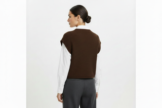 b.young Norma Sleeveless Knit Back in Java