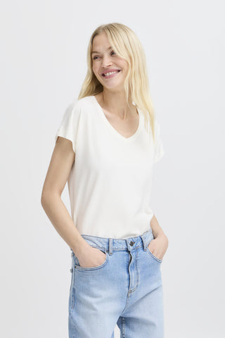 B Young Pamila V Neck Tee