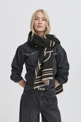 B Young Vibi Logo Scarf