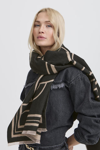 B Young Vibi Logo Scarf