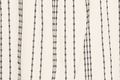 Birch Black Jacquard Stripe