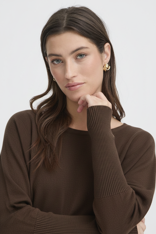 Close-up portrait - dark brown