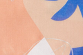Coral and Cobalt Blue