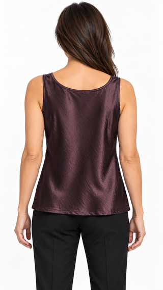 Dreams Satin Scoop Neck Vest