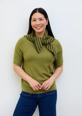 Dreams Striped Triangle Scarf
