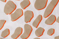 Ecru and Orange