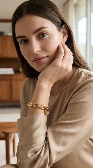 Envy elasticated link bracelet