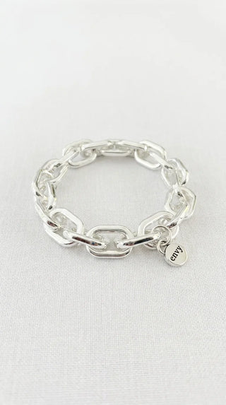 Envy elasticated link bracelet