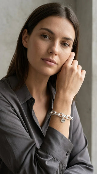 Envy elasticated link bracelet