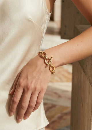 Envy Large Oval Link Bracelet