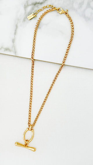 Envy Short T-Bar Necklace