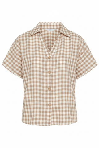 Falakka Shirt in Woodsmoke Check