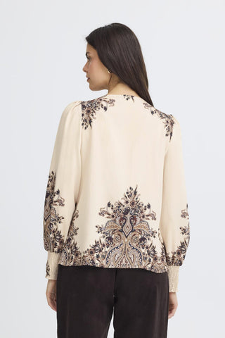 Fransa Adara Paisley Motif Blouse