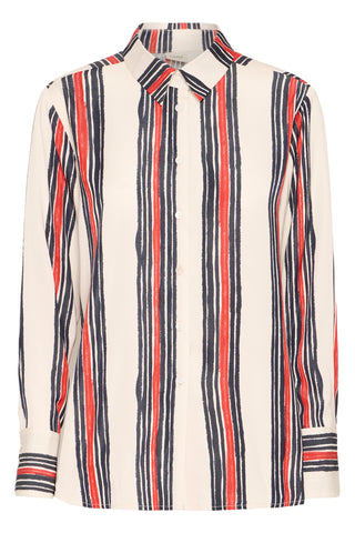 Fransa Alda Striped shirt