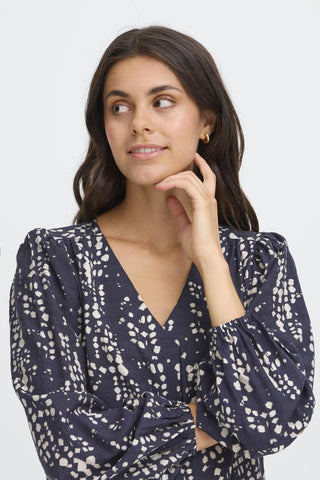 Fransa Ariana V Neck Blouse