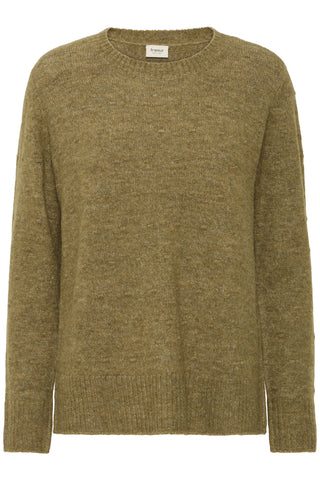 Fransa Elise Textured Spot Pullover