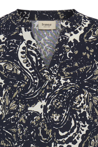 Fransa Flowa Blouse