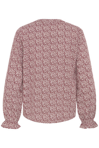 Fransa Flowy Blouse