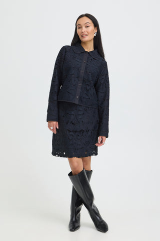Fransa Gabrielle Lace Jacket