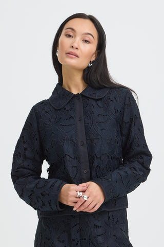 Fransa Gabrielle Lace Jacket