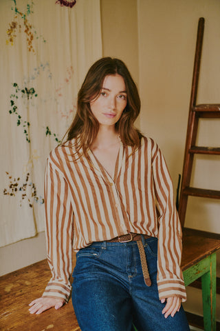 Fransa Frnoor Striped Shirt 1