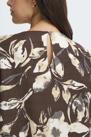 Fransa Ariana Round Neck Blouse