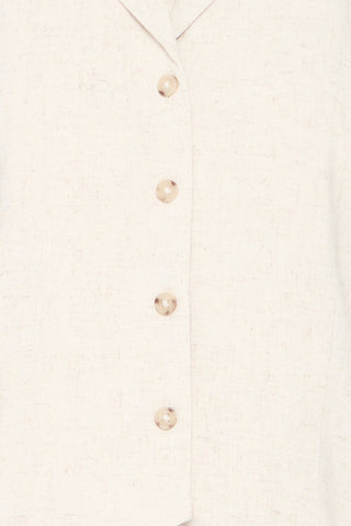 Fransa Atel Capped Sleeve Shirt