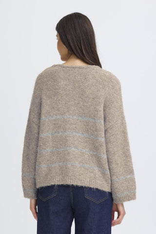 Fransa Charleen V Neck Jumper
