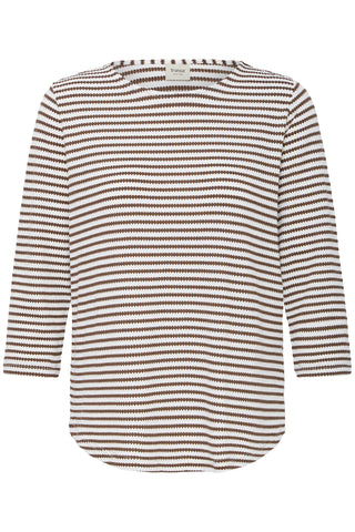 Fransa Jade 3/4 Length Sleeved T-Shirt