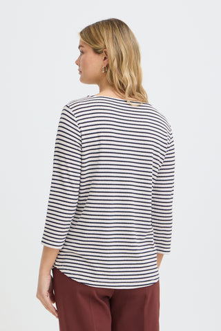Fransa Jade 3/4 Length Sleeved T-Shirt