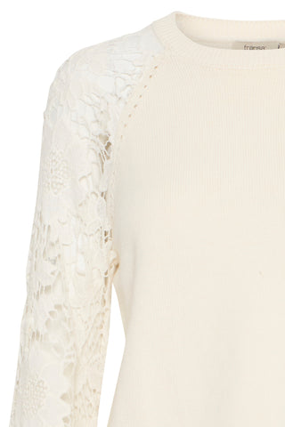 Fransa Hellen lace Sleeve Pullover