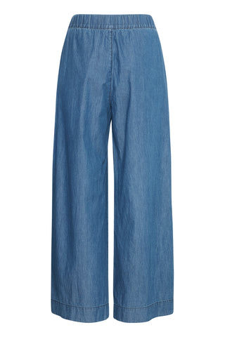 Fransa Kindra Wide Leg Denim Trousers