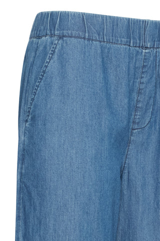 Fransa Kindra Wide Leg Denim Trousers