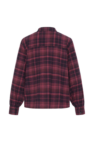 Ichi Idalia Tartan Shirt