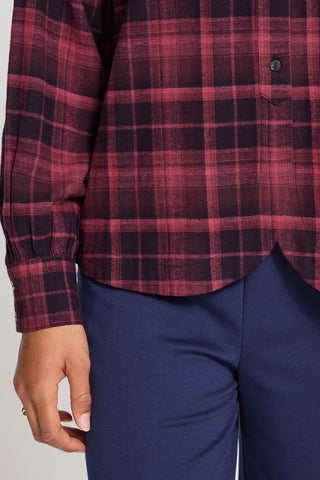Ichi Idalia Tartan Shirt