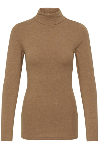 b.young Pamila Roll Neck Top