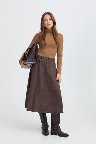 b.young Pamila Roll Neck Top
