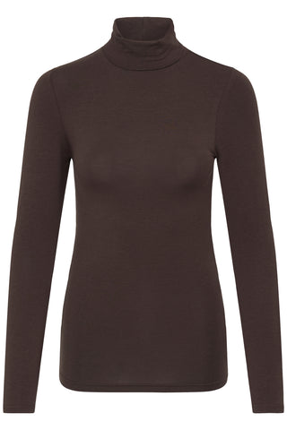 b.young Pamila Roll Neck Top