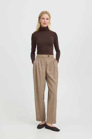 b.young Pamila Roll Neck Top