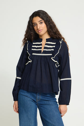 Ichi Voilana Blouse