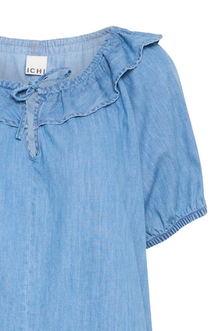 Ichi Barcy Light Denim Dress