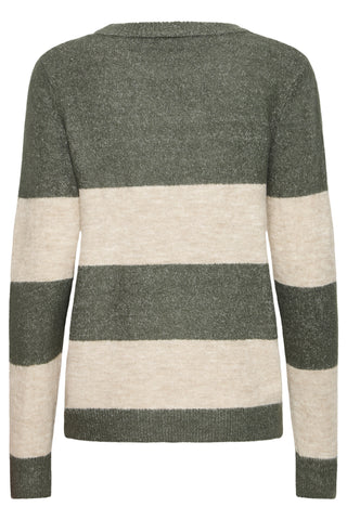 Ichi Edeen Stripe Jumper