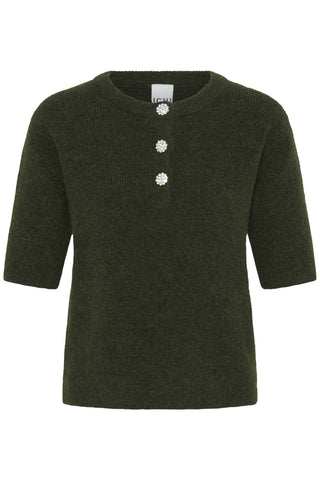 Ichi Fantia Short Sleeved Knit