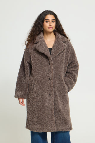 Ichi Halava Teddy Coat
