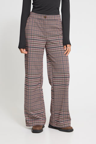 Ichi Kate Checkit Trousers