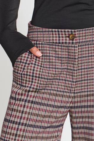 Ichi Kate Checkit Trousers